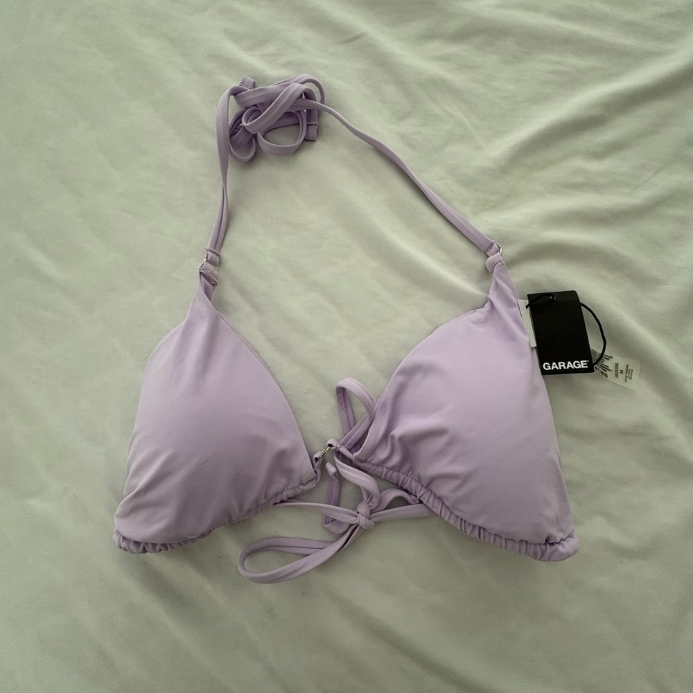 Garage Sweet Lilac Bikini Top